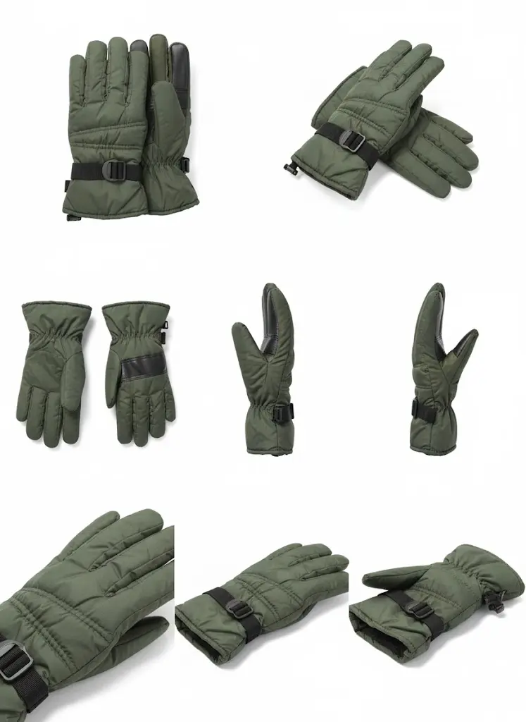 Green Soldier Gloves